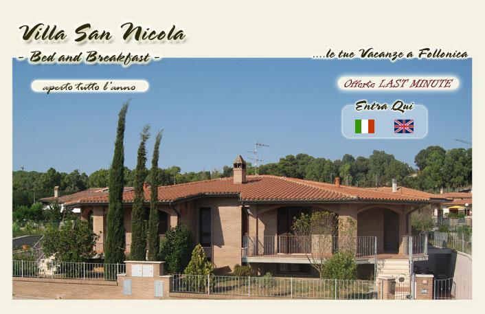 فولّونيكا Villa San Nicola B&B المظهر الخارجي الصورة